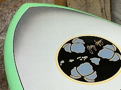 Marine Gerry Lopez SUP green 10